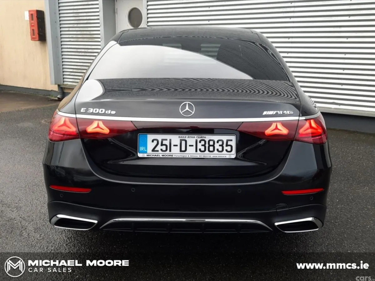 Mercedes-Benz E-Class Saloon, Diesel Plug-in Hybrid, 2025, Black