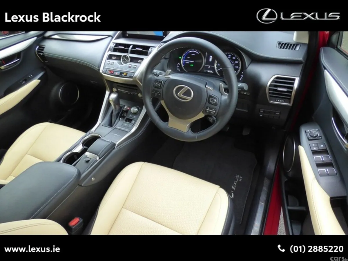 Lexus NX SUV, Petrol Hybrid, 2019, Red