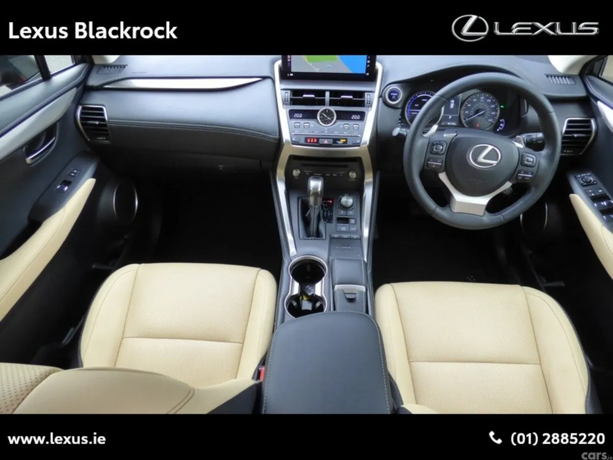 Lexus NX SUV, Petrol Hybrid, 2019, Red