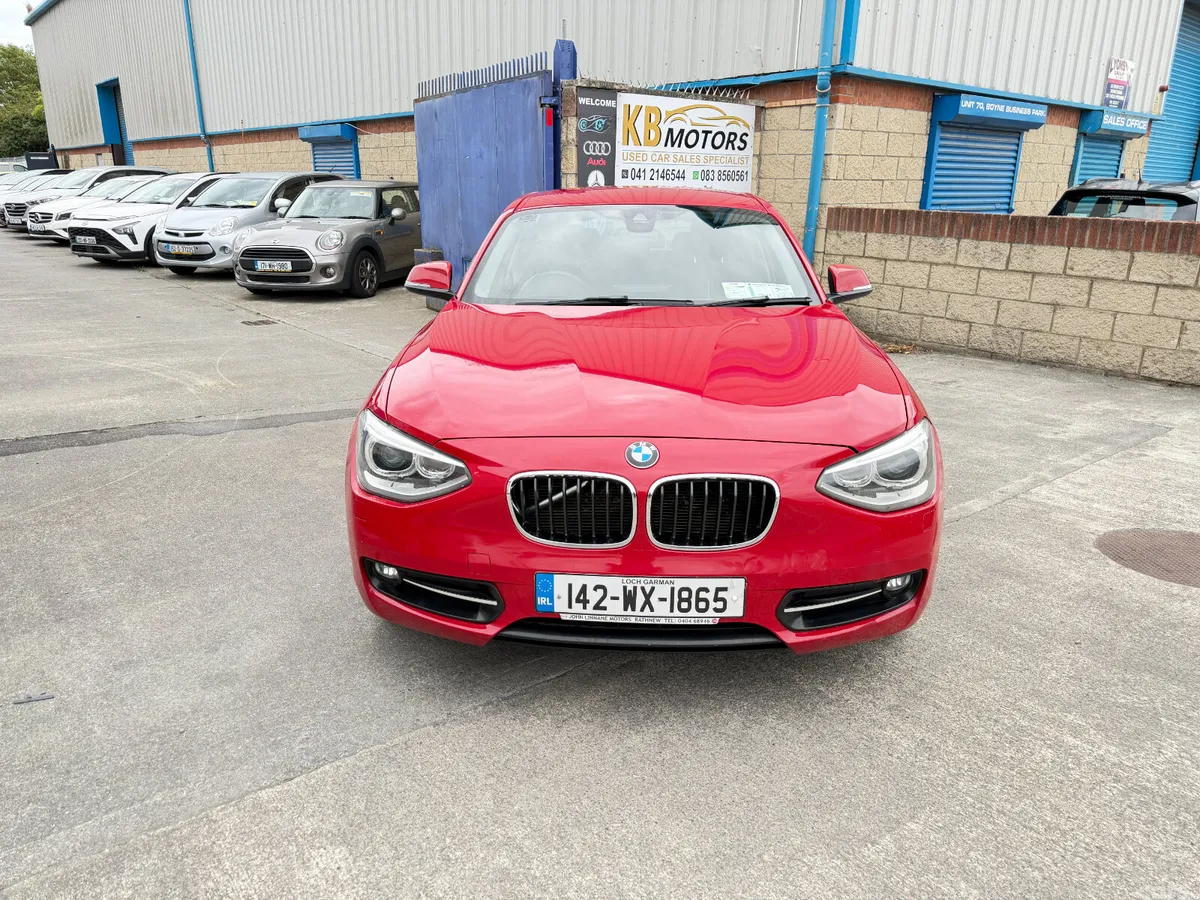 BMW 1-Series Hatchback, Petrol, 2014, Red