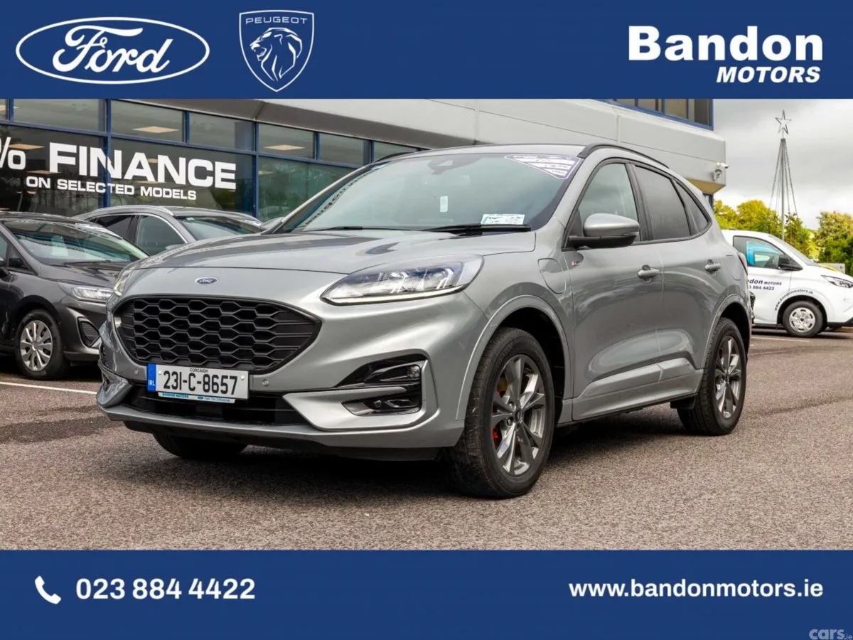 Ford Kuga SUV, Petrol Plug-in Hybrid, 2023, Grey