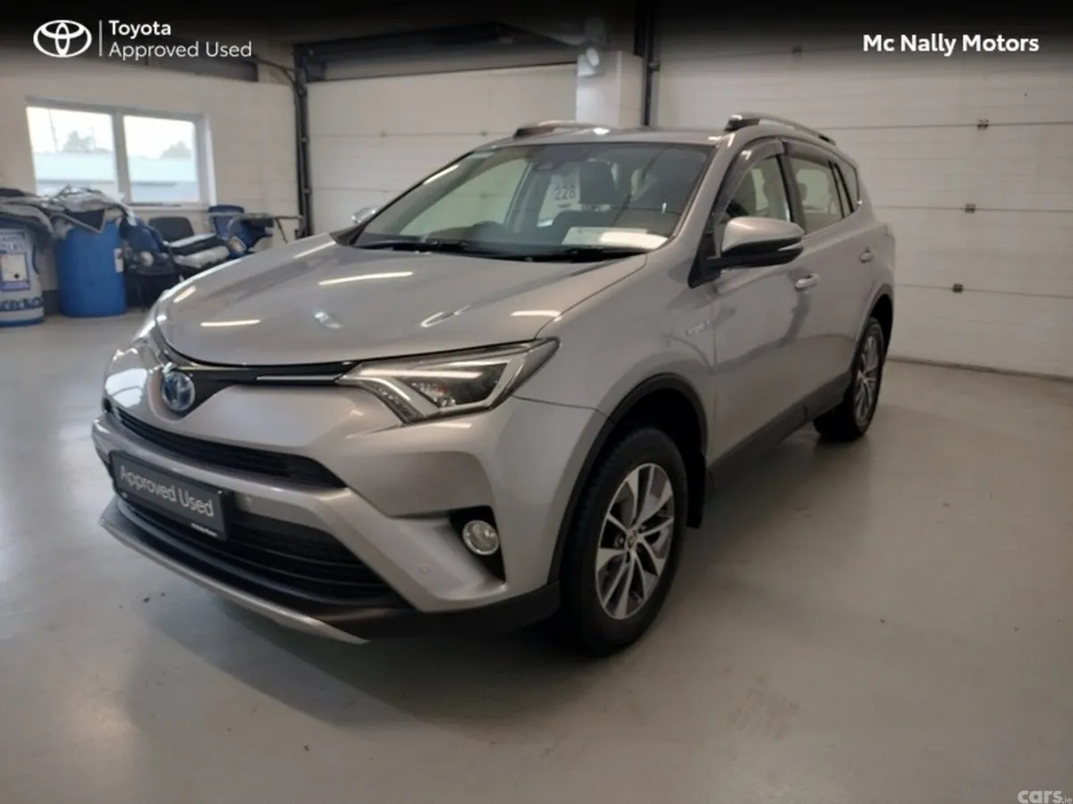 Toyota RAV4 SUV, Petrol Hybrid, 2019, Silver
