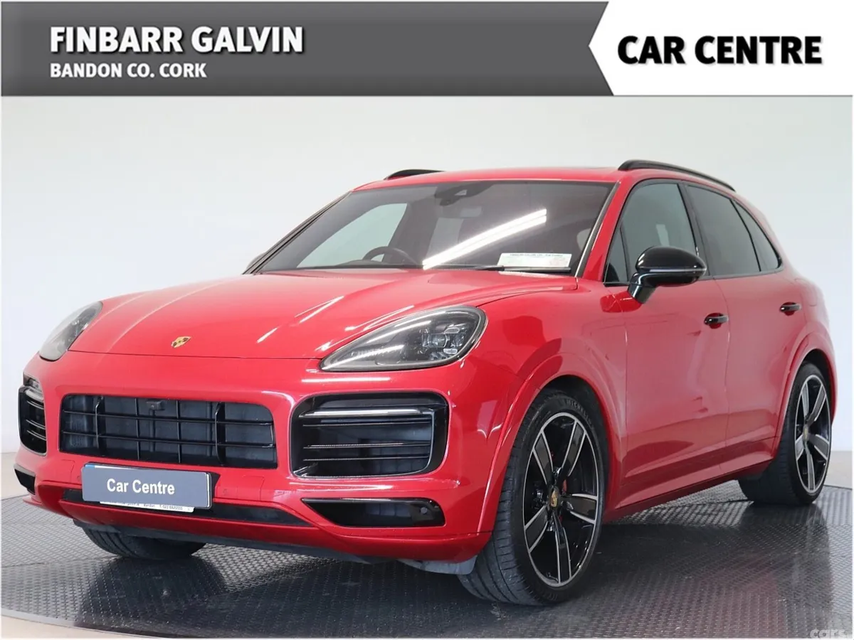 Porsche Cayenne SUV, Petrol Plug-in Hybrid, 2021, Red