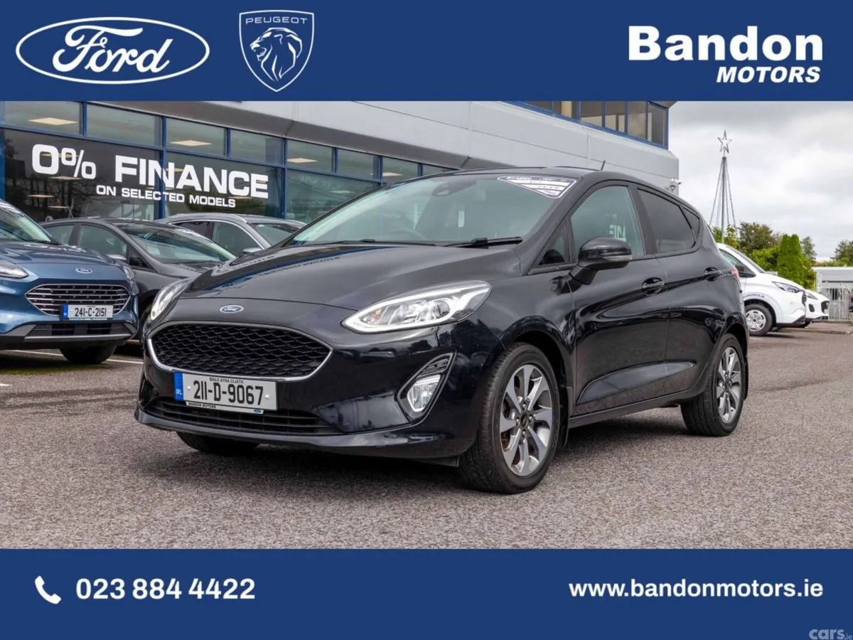 Ford Fiesta Hatchback, Petrol, 2021, Black
