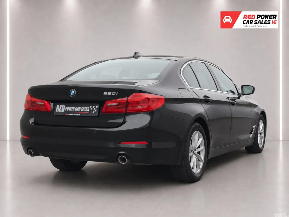 BMW 5-Series Saloon, Petrol, 2019, Black