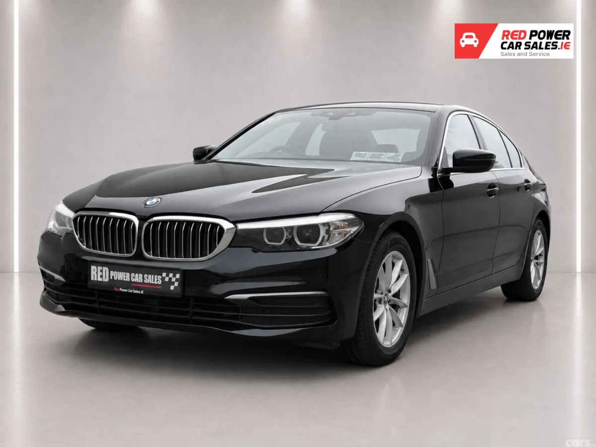 BMW 5-Series Saloon, Petrol, 2019, Black