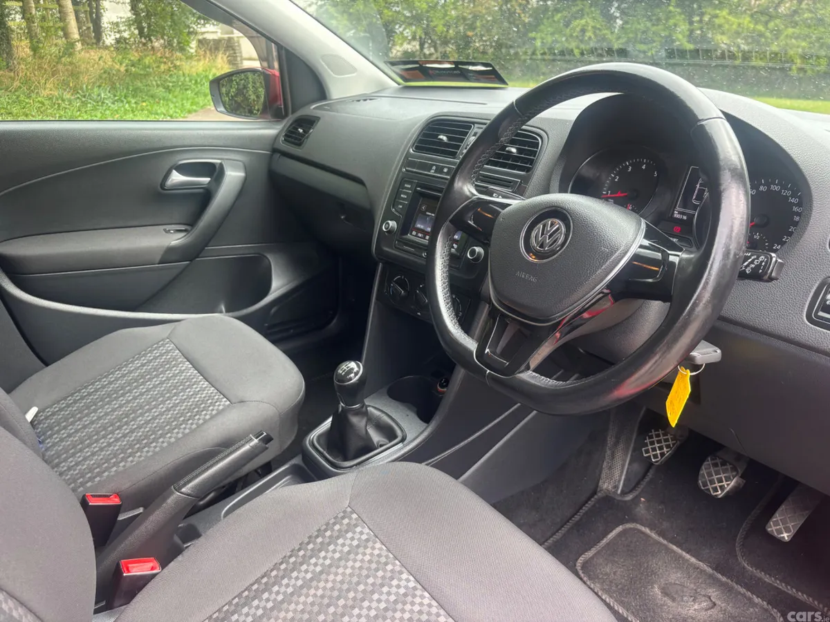 Volkswagen Polo Hatchback, Petrol, 2016, Red