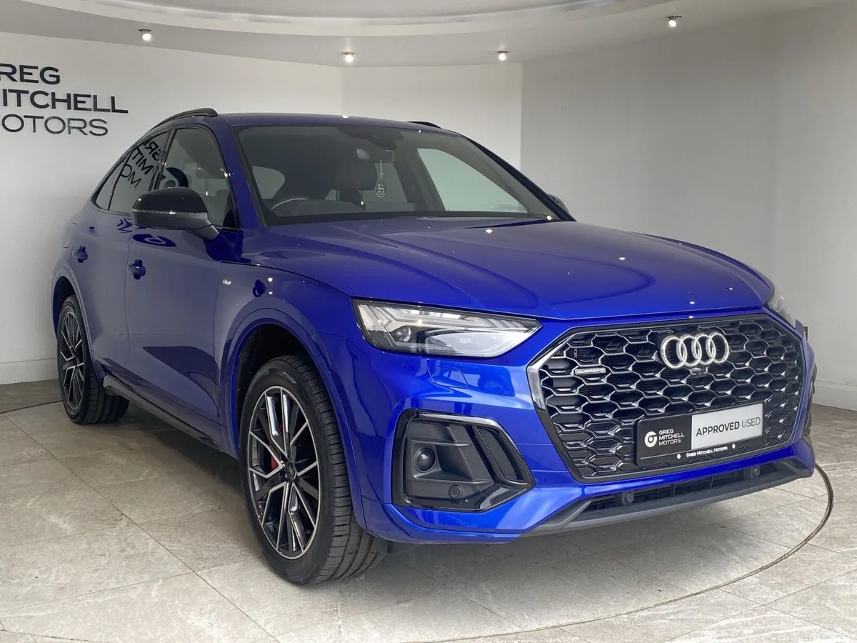 Audi Q5 SUV, Petrol Hybrid, 2023, Blue