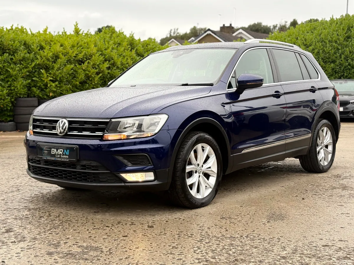 Volkswagen Tiguan SUV, Diesel, 2016, Blue