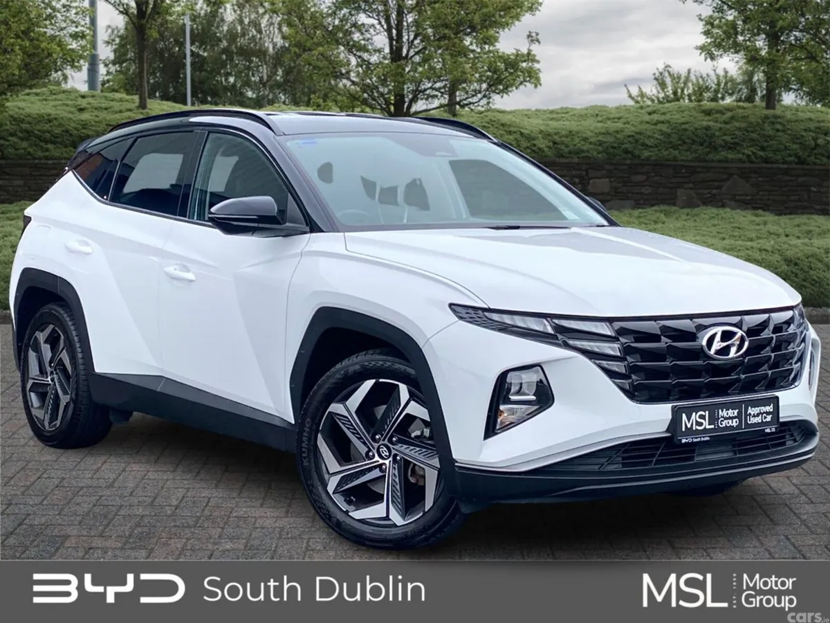 Hyundai Tucson SUV, Petrol Plug-in Hybrid, 2022, White