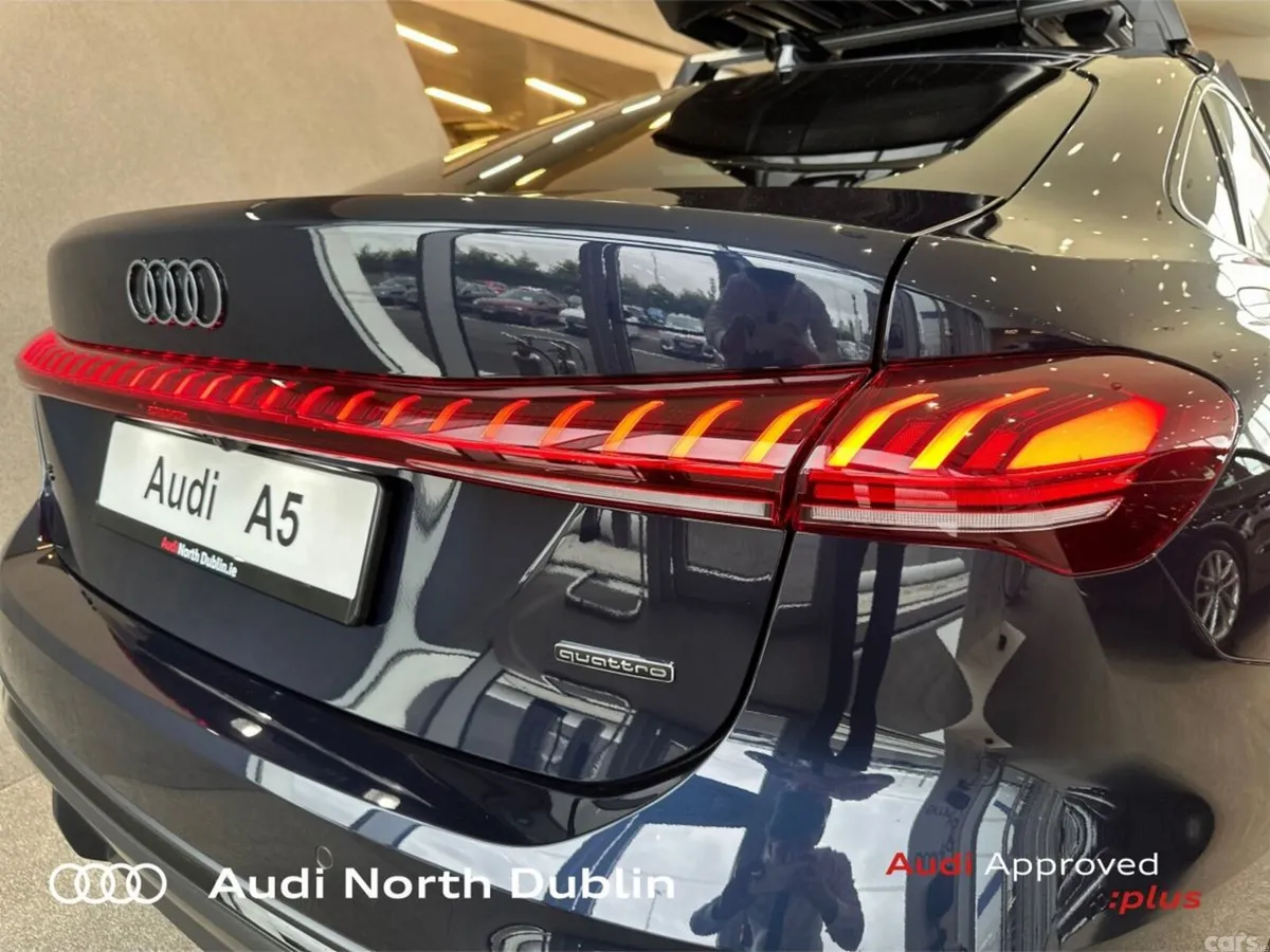 Audi A5 Saloon, Petrol Plug-in Hybrid, 2026, Blue