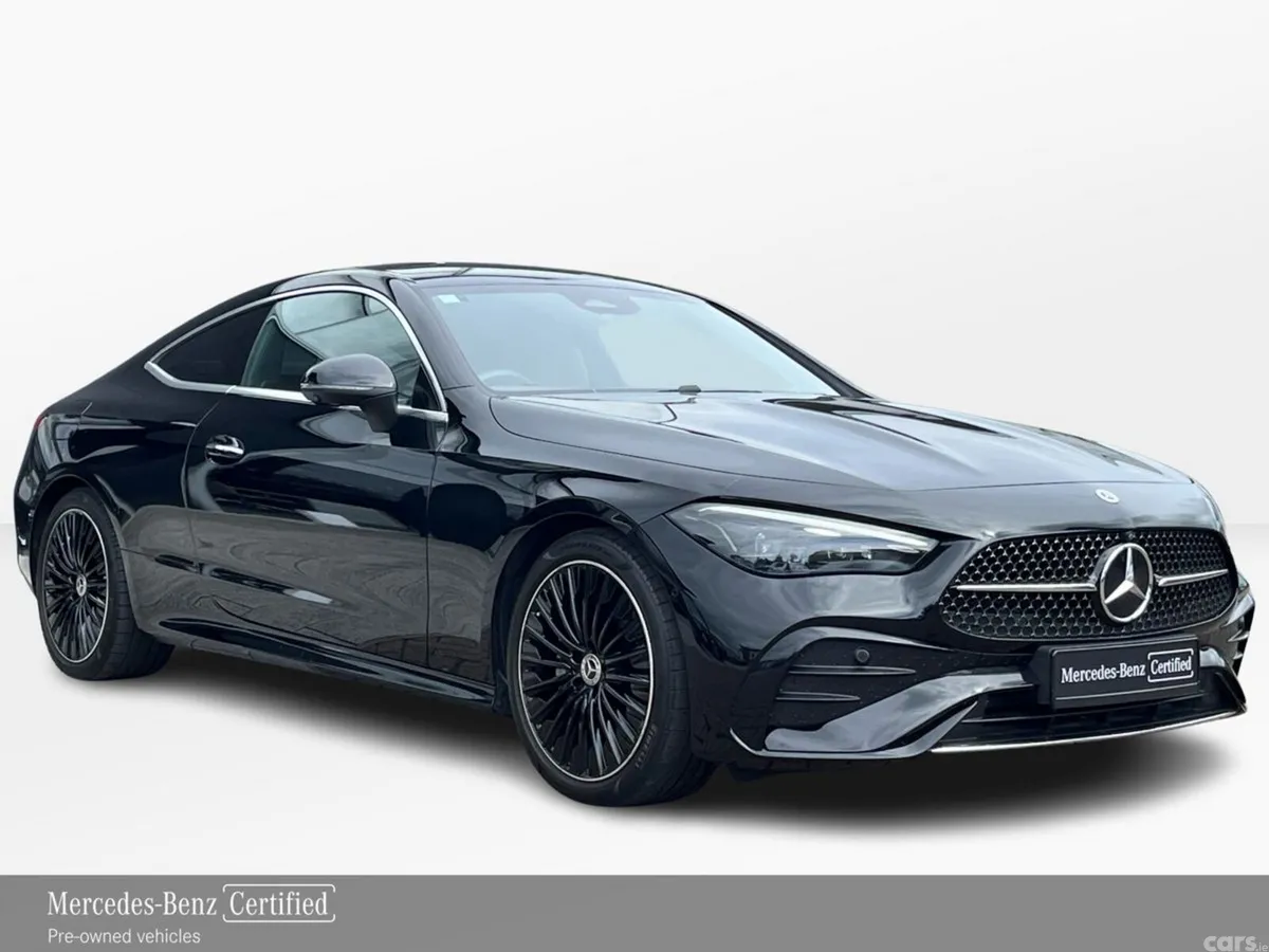 Mercedes-Benz CLE Coupe, Diesel Hybrid, 2024, Black