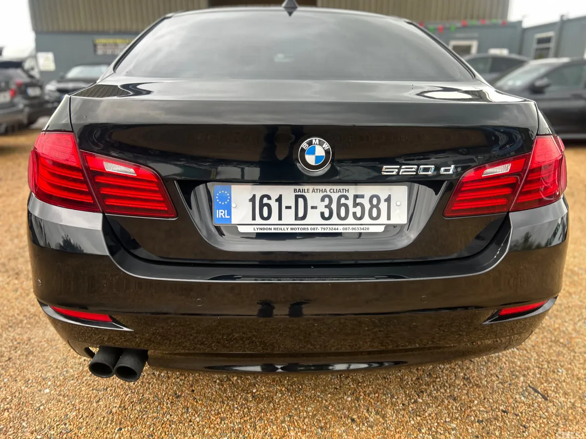 BMW 5-Series Saloon, Diesel, 2016, Black