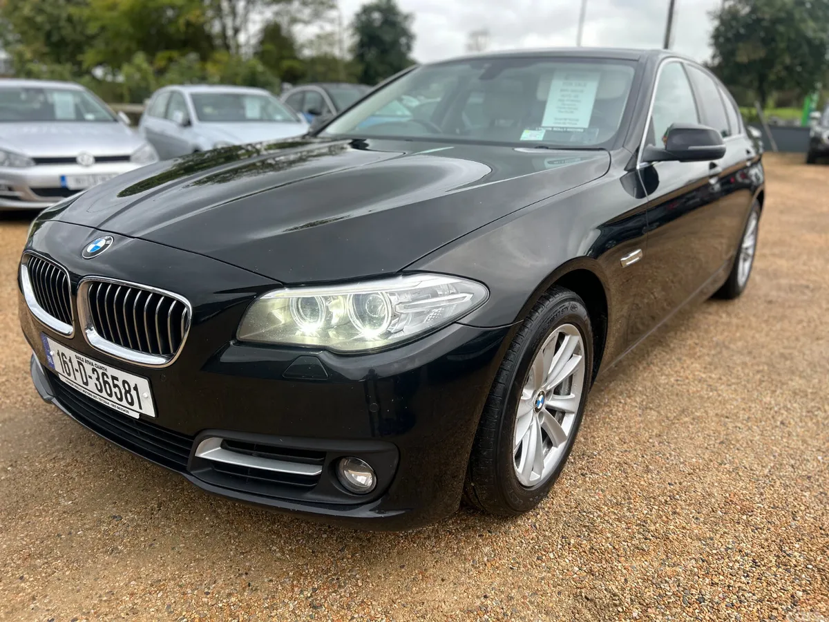 BMW 5-Series Saloon, Diesel, 2016, Black