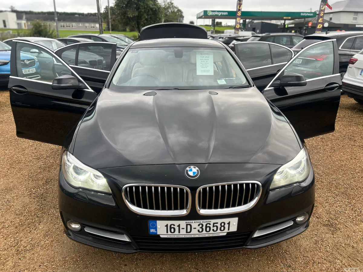 BMW 5-Series Saloon, Diesel, 2016, Black