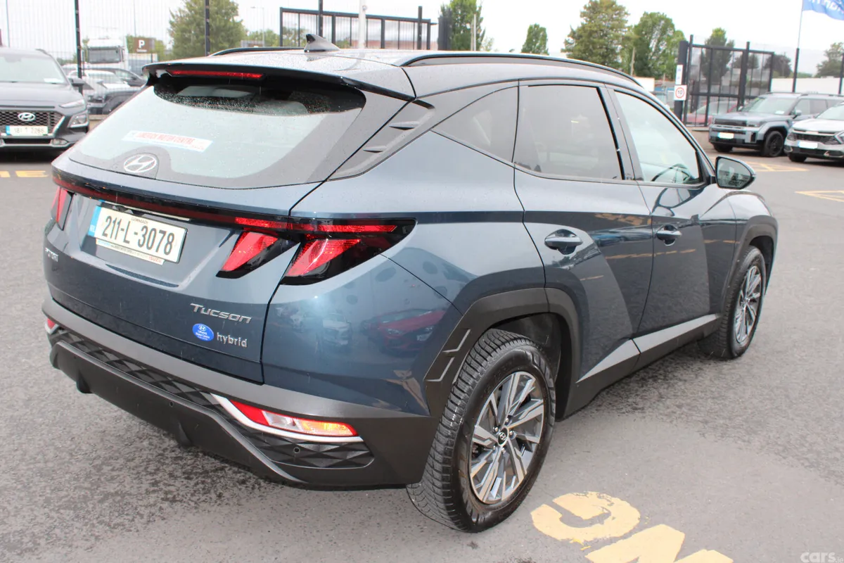 Hyundai Tucson SUV, Petrol Hybrid, 2021, Blue