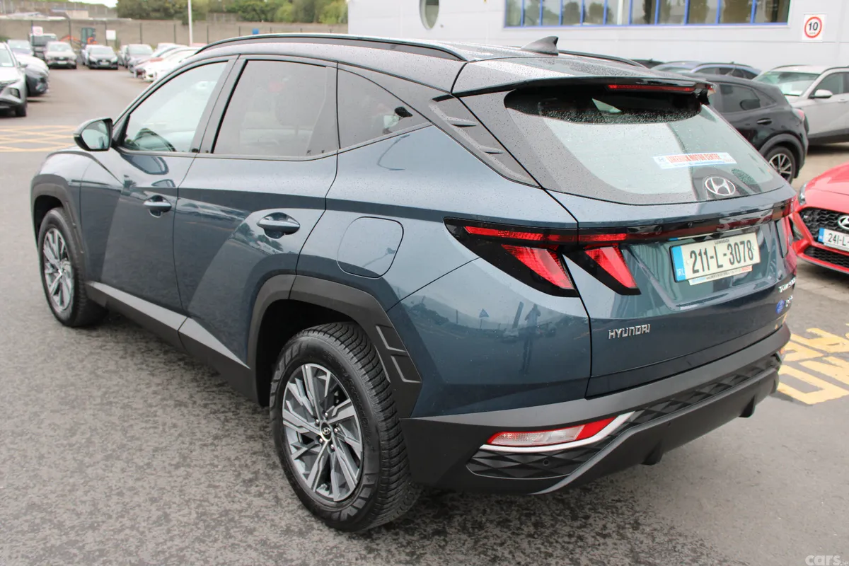 Hyundai Tucson SUV, Petrol Hybrid, 2021, Blue