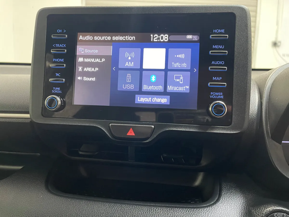 Toyota Yaris Hatchback, Petrol Hybrid, 2021, Silver