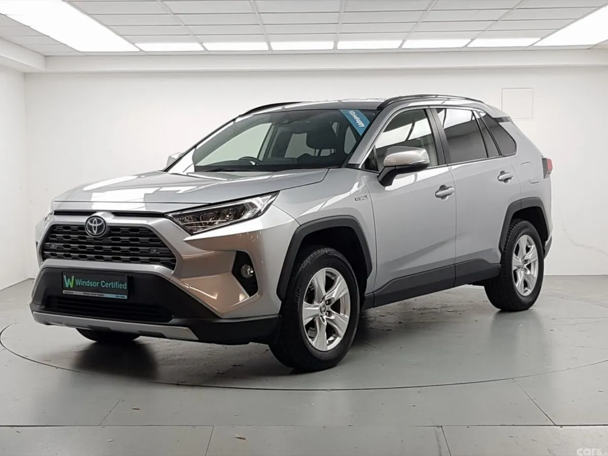 Toyota RAV4 SUV, Petrol Hybrid, 2021, Grey