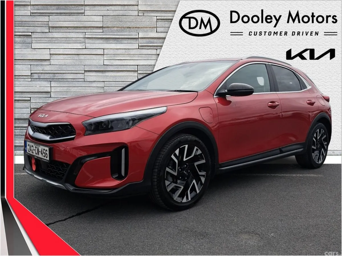Kia XCeed Hatchback, Petrol Plug-in Hybrid, 2024, Red