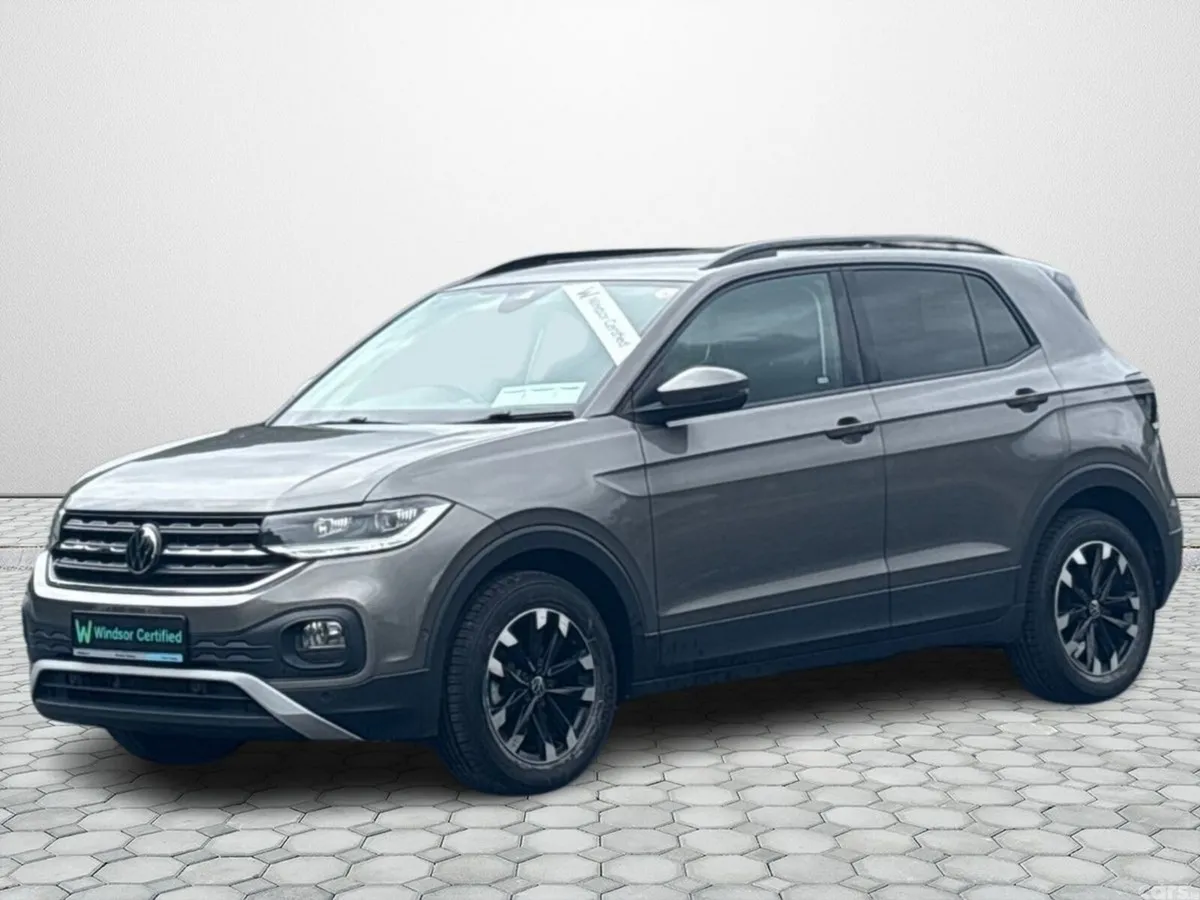 Volkswagen T-Cross Hatchback, Petrol, 2021, Grey