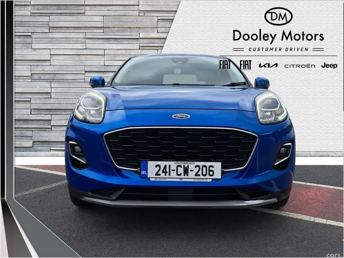 Ford Puma MPV, Petrol Hybrid, 2024, Blue