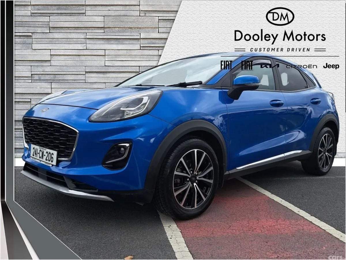 Ford Puma MPV, Petrol Hybrid, 2024, Blue