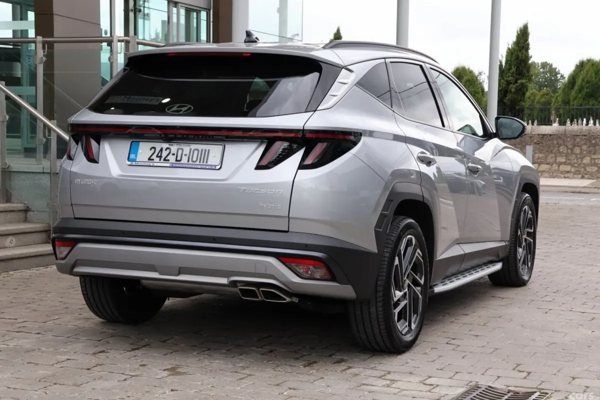 Hyundai Tucson SUV, Petrol Hybrid, 2024, Silver