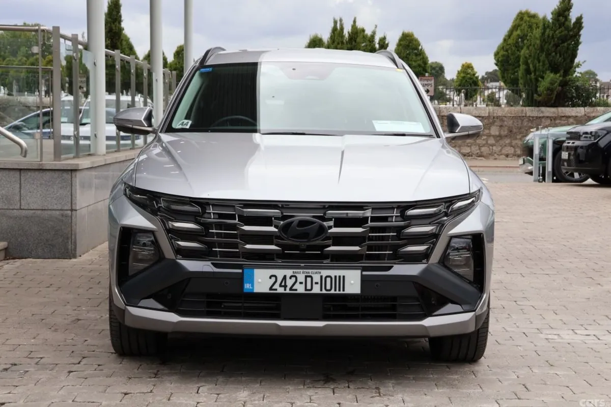 Hyundai Tucson SUV, Petrol Hybrid, 2024, Silver