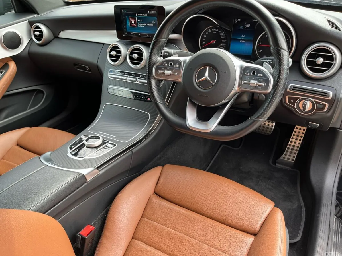 Mercedes-Benz C-Class Coupe, Diesel, 2021, Black