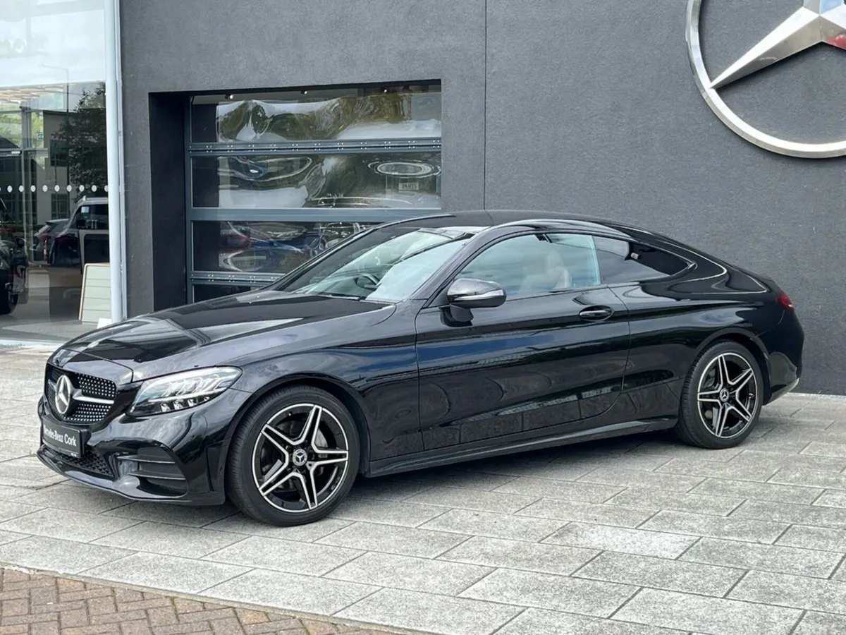 Mercedes-Benz C-Class Coupe, Diesel, 2021, Black