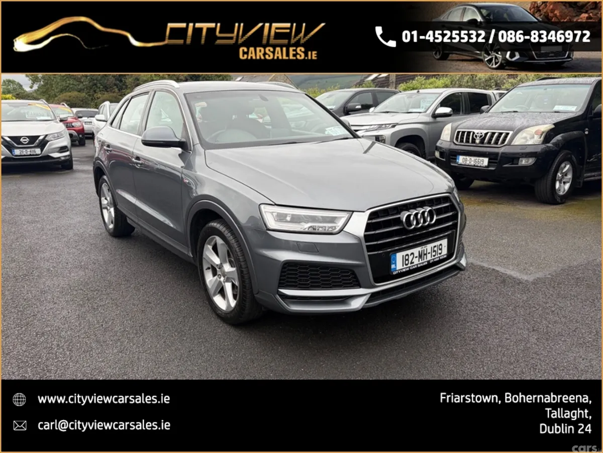 Audi Q3 SUV, Diesel, 2018, Grey