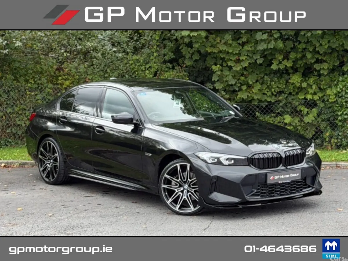 BMW 3-Series Saloon, Petrol Plug-in Hybrid, 2023, Black
