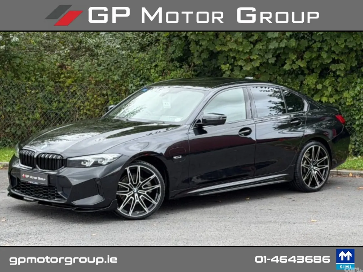 BMW 3-Series Saloon, Petrol Plug-in Hybrid, 2023, Black