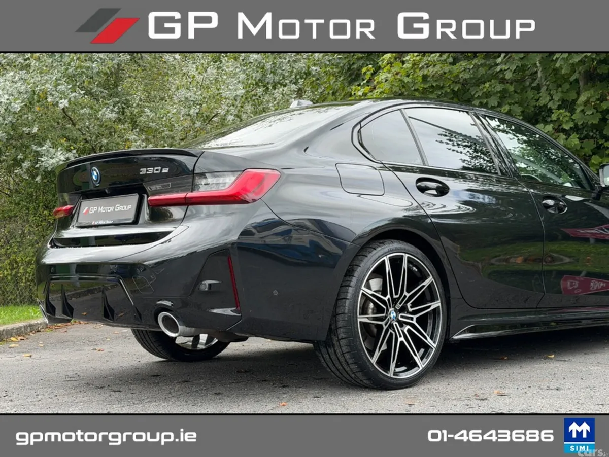 BMW 3-Series Saloon, Petrol Plug-in Hybrid, 2023, Black