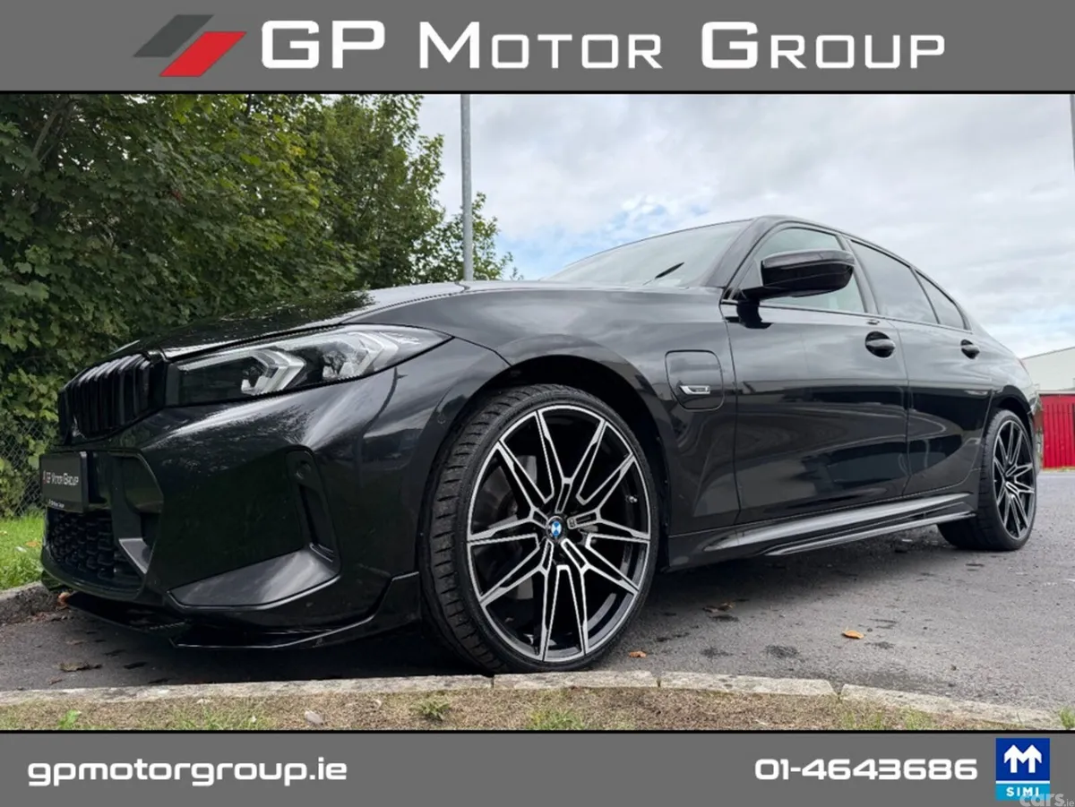 BMW 3-Series Saloon, Petrol Plug-in Hybrid, 2023, Black
