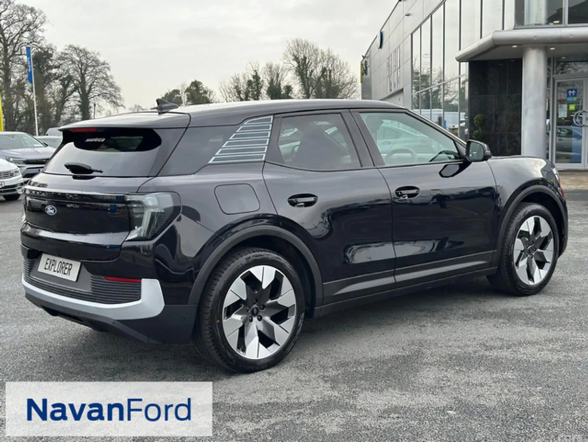 Ford Explorer SUV, Electric, 2027, Black