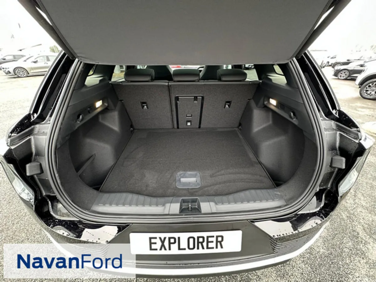 Ford Explorer SUV, Electric, 2027, Black