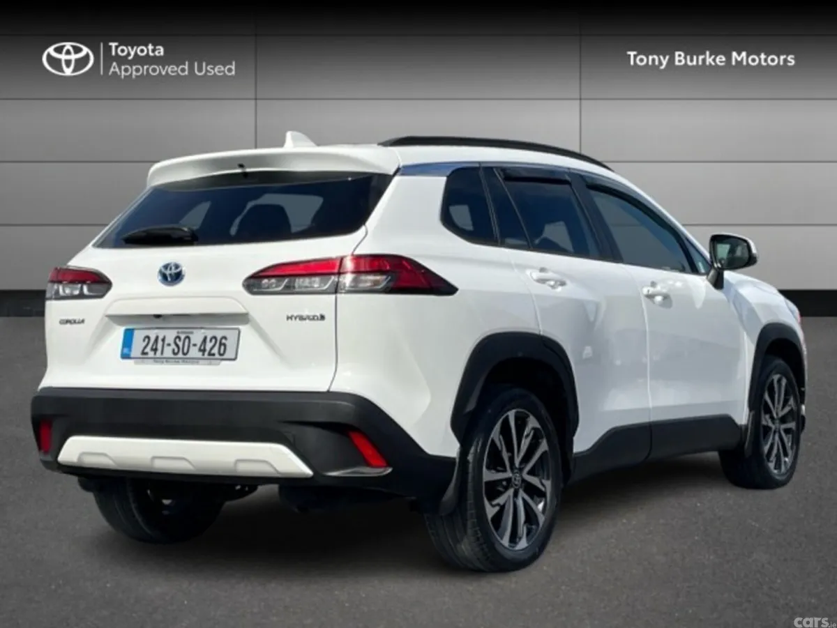 Toyota Corolla Cross SUV, Petrol Hybrid, 2024, White