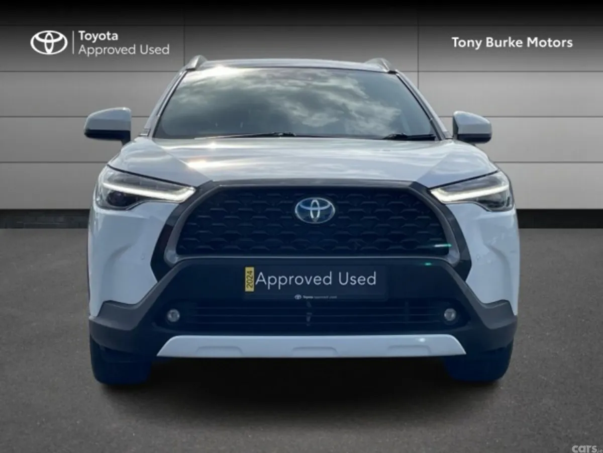 Toyota Corolla Cross SUV, Petrol Hybrid, 2024, White