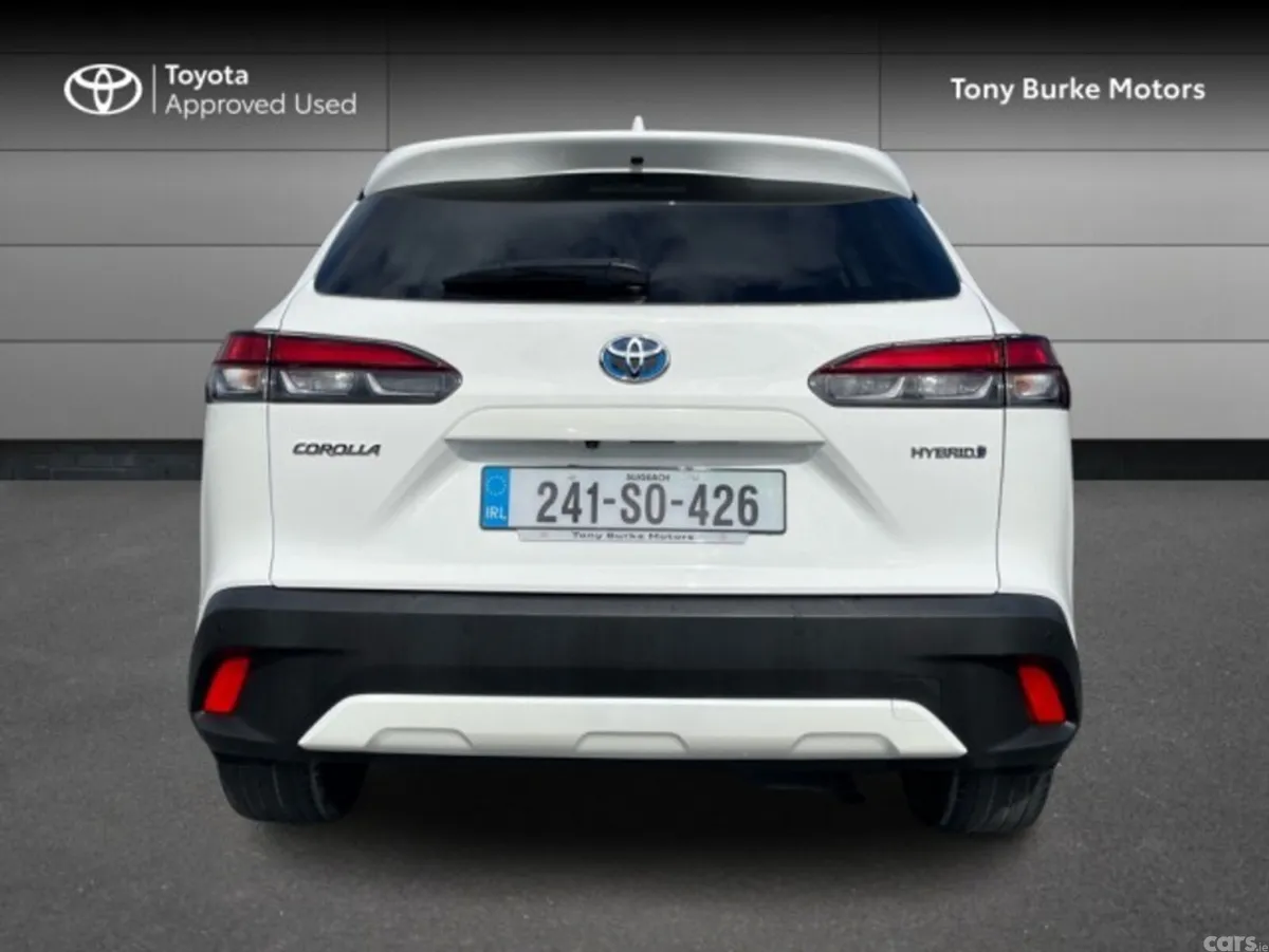 Toyota Corolla Cross SUV, Petrol Hybrid, 2024, White