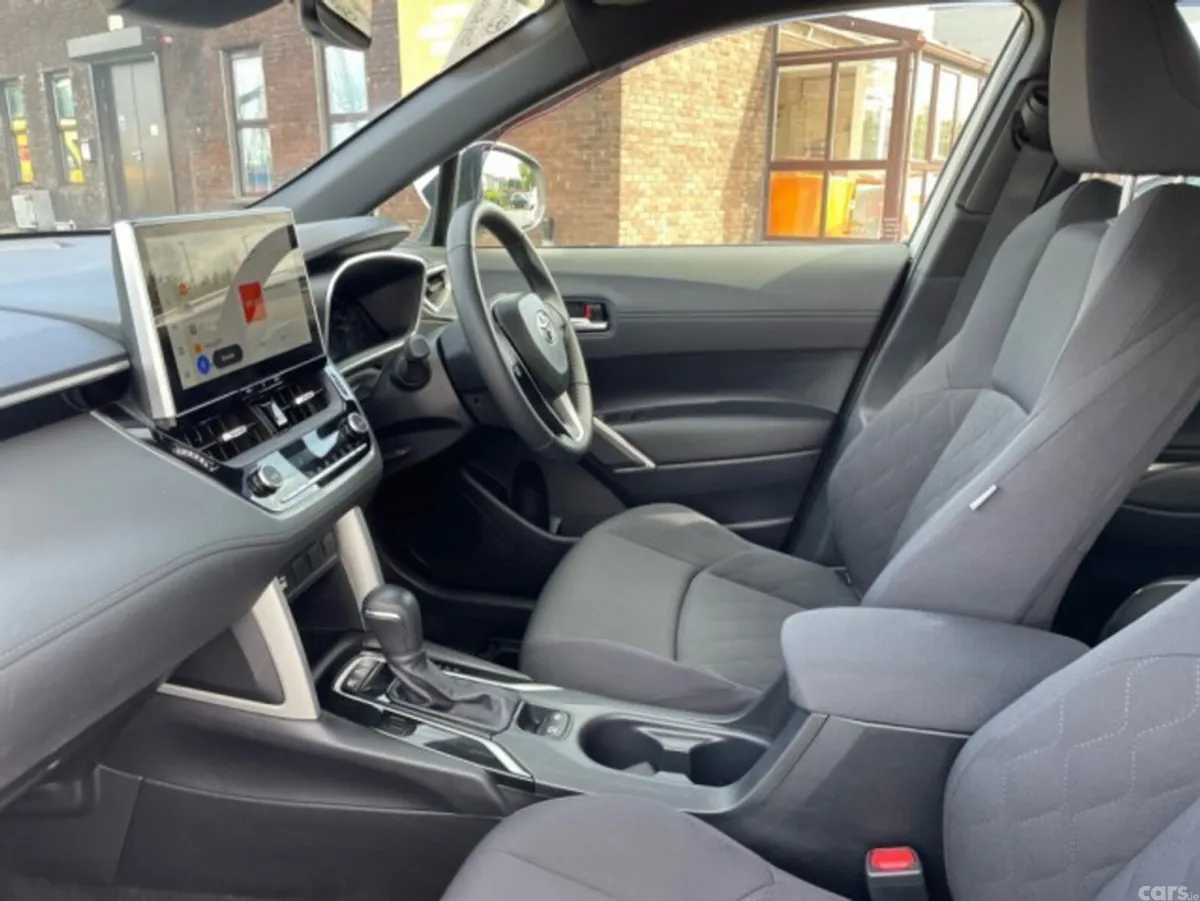 Toyota Corolla Cross SUV, Petrol Hybrid, 2024, White