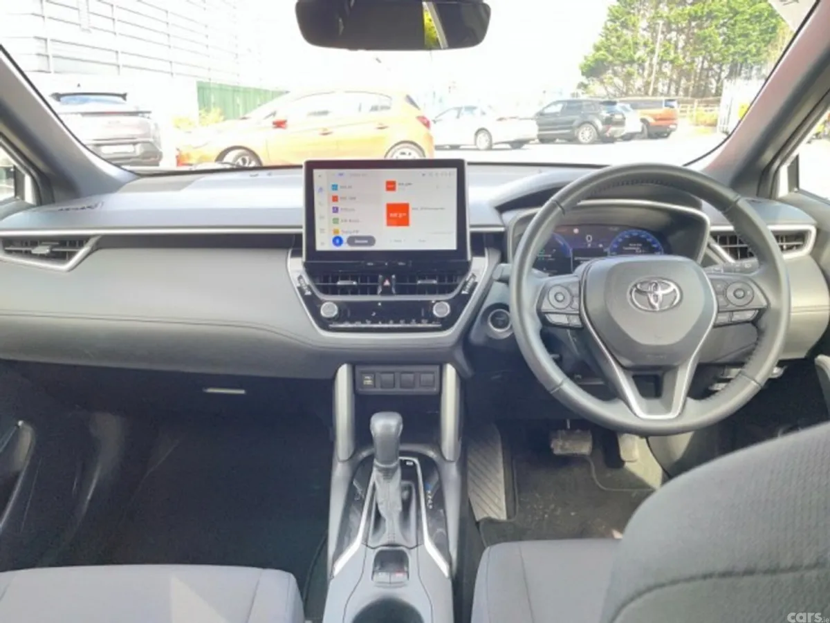 Toyota Corolla Cross SUV, Petrol Hybrid, 2024, White