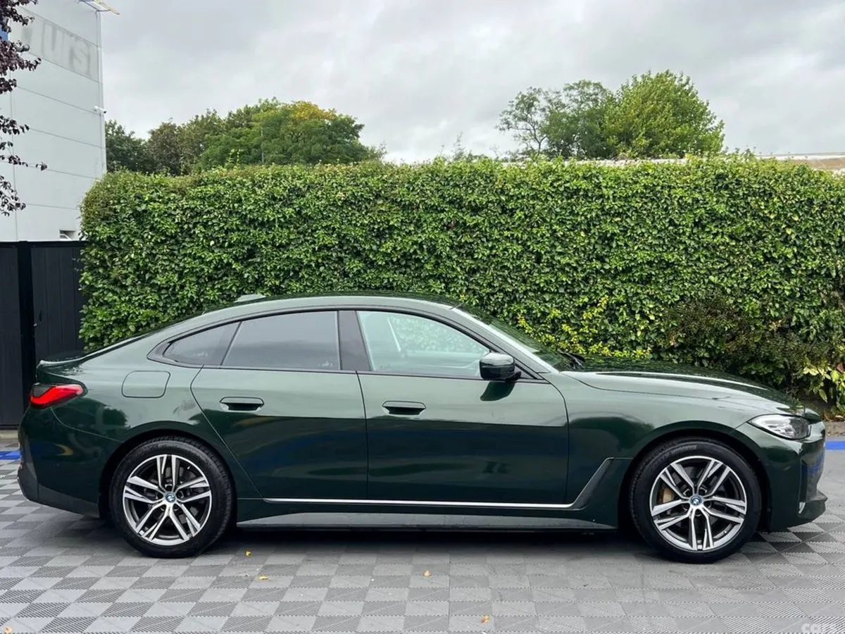 BMW i4 Coupe, Electric, 2024, Green