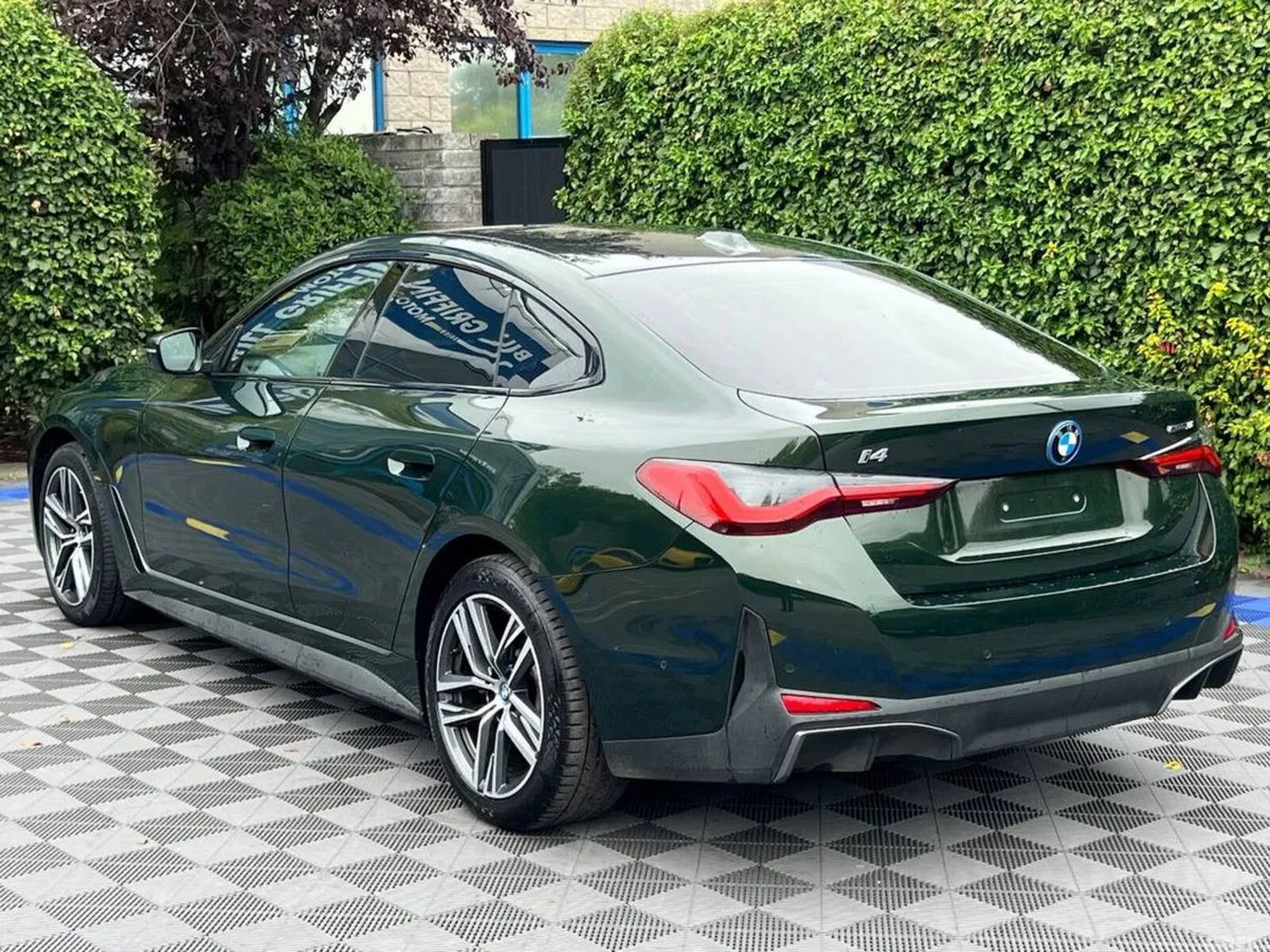 BMW i4 Coupe, Electric, 2024, Green