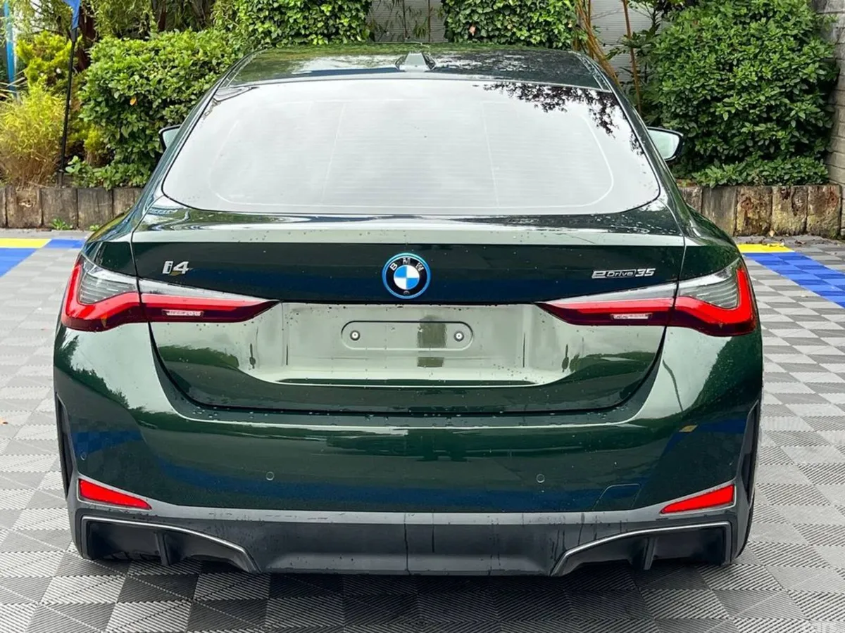 BMW i4 Coupe, Electric, 2024, Green
