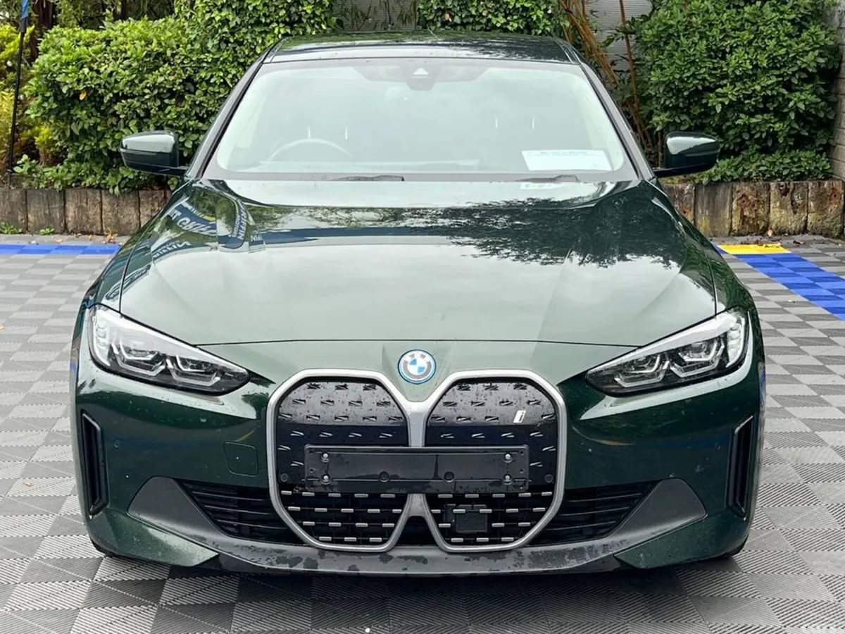 BMW i4 Coupe, Electric, 2024, Green