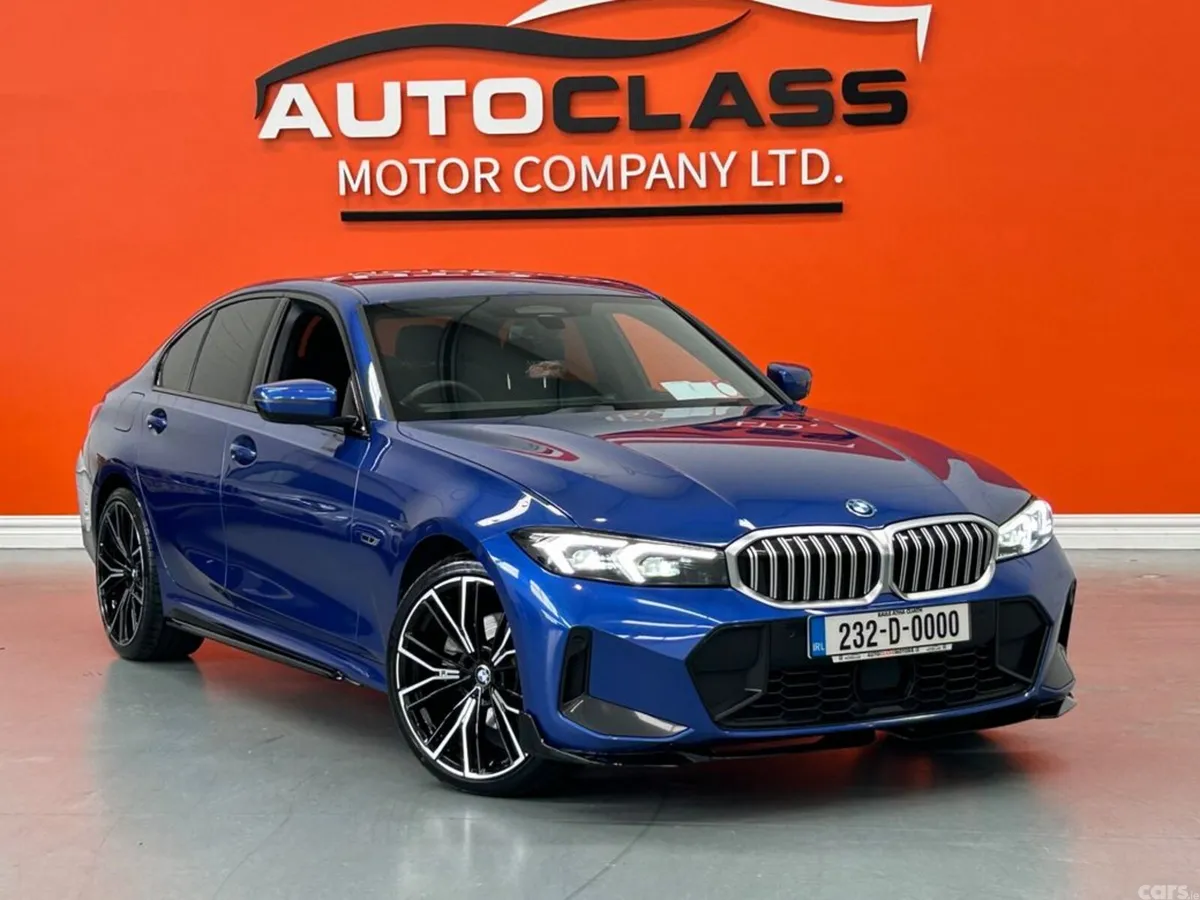 BMW 3-Series Saloon, Petrol Plug-in Hybrid, 2023, Blue