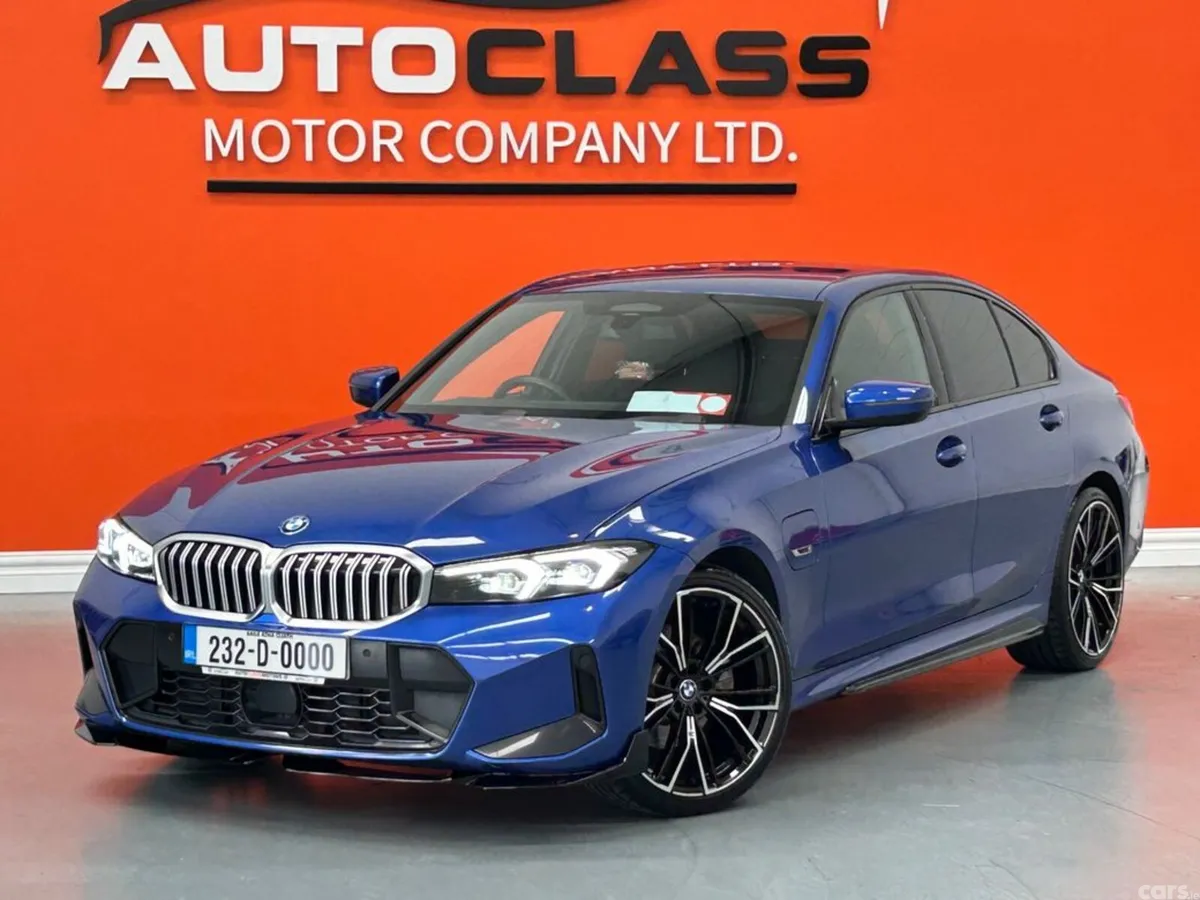 BMW 3-Series Saloon, Petrol Plug-in Hybrid, 2023, Blue