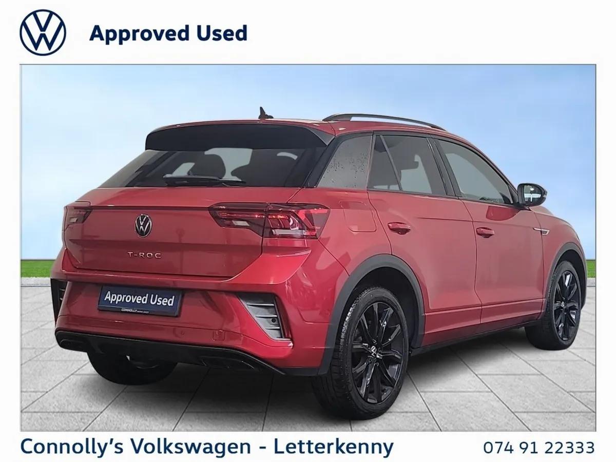 Volkswagen T-Roc SUV, Petrol, 2023, Red